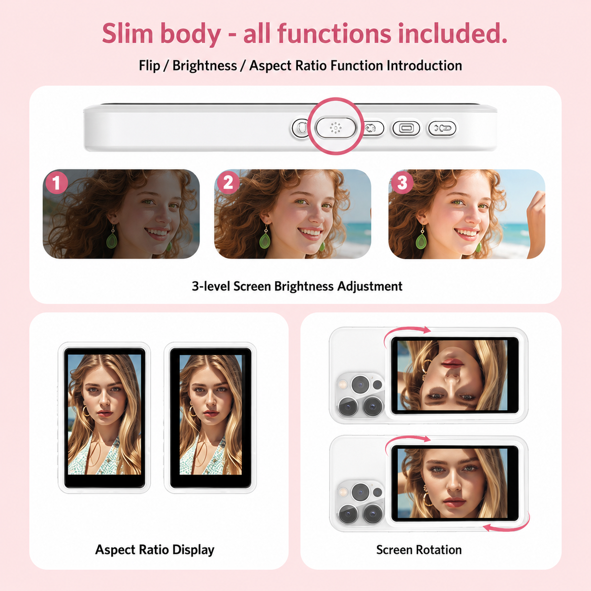Lumiilab™ Selfie Screen with Light