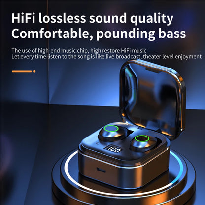 Wireless mini earbuds & power bank